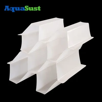 Chất thải nước làm sạch ống giải quyết định cư Lamella Tube Settler Media